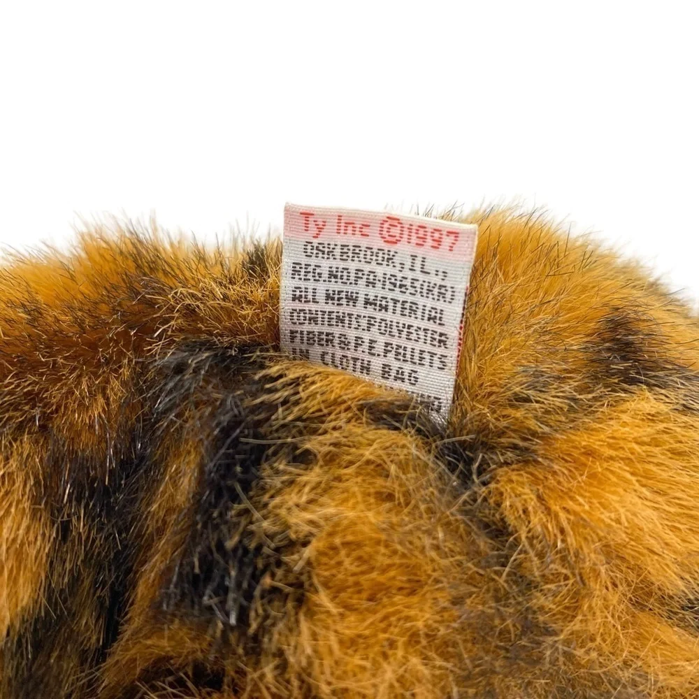Vintage TY Bengal Tiger Cub Plush